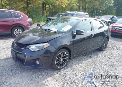 2014 Toyota Corolla S Plus from USA, damaged, VIN 2T1BURHE2EC142123